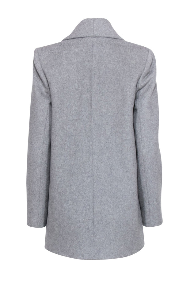 Current Boutique-Halston Heritage - Gray Wool Blend Oversized Coat Sz S