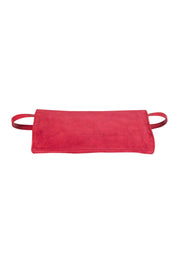 Current Boutique-Halston Heritage - Red Suede Convertible Crossbody