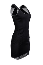 Current Boutique-Helmut Lang - Black Bodycon Dress Sz M
