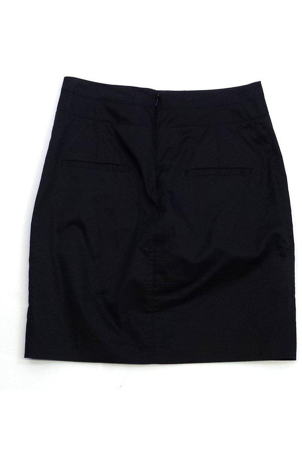 Current Boutique-Helmut Lang - Black Wool Skirt Sz 4