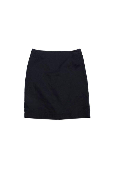 Current Boutique-Helmut Lang - Black Wool Skirt Sz 4