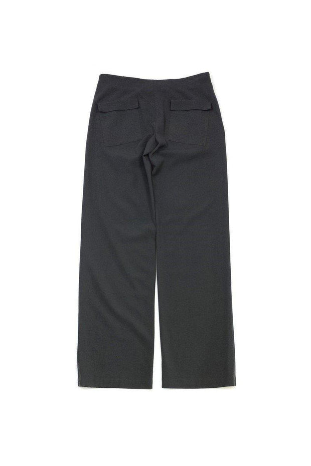 Current Boutique-Helmut Lang - Grey Wool Trousers Sz 4