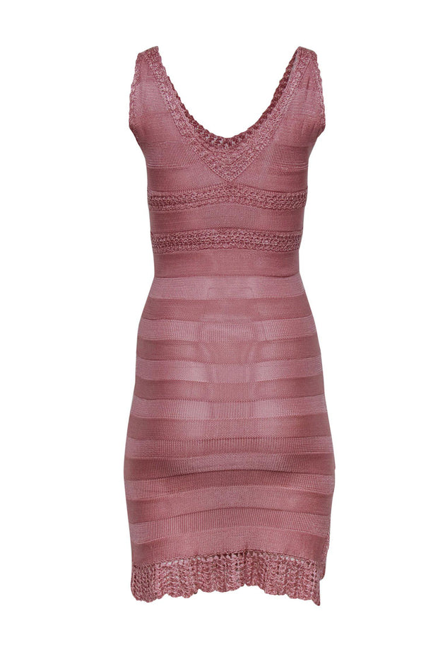 Current Boutique-Hernan Zajar - Pink Sleeveless Knit Dress Sz XS