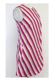 Current Boutique-House of Holland - Pink & White Cotton Blend Dress Sz 2