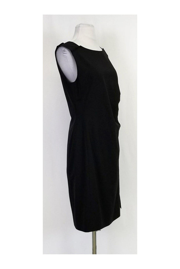 Current Boutique-Hugo Boss - Black Dress w/ Pintuck Detail Sz 6