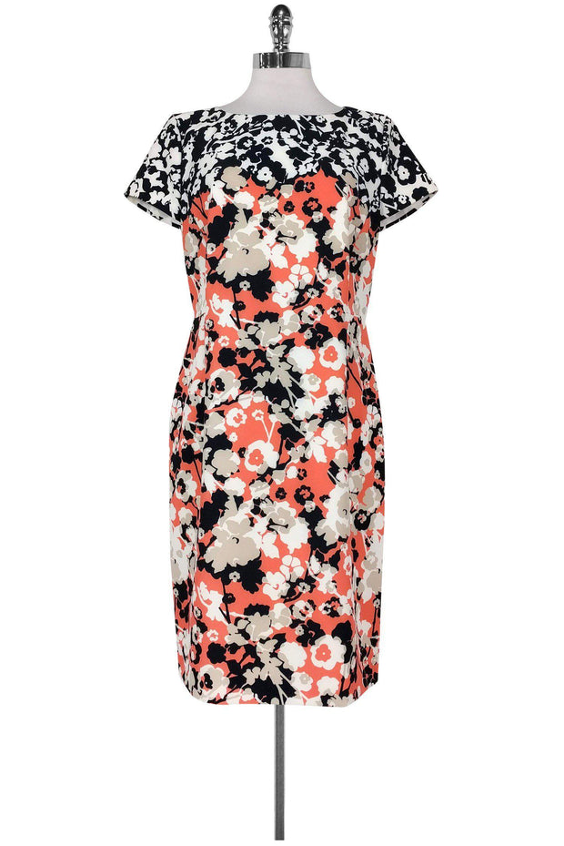 Current Boutique-Hugo Boss - Multicolor Floral Print Dress Sz 8
