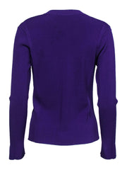 Current Boutique-Hugo Boss - Royal Purple Button-Up Cardigan Sz L