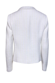 Current Boutique-Hugo Boss - White Woven Blazer Sz 8