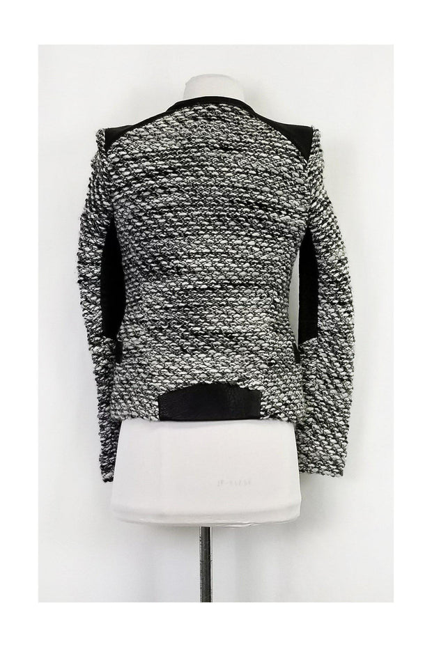 Current Boutique-IRO - Black Boucle Knit Jacket Sz 6