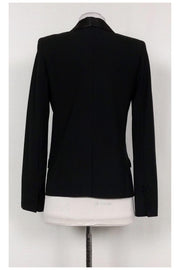 Current Boutique-IRO - Black Wool Tuxedo Blazer Sz 2