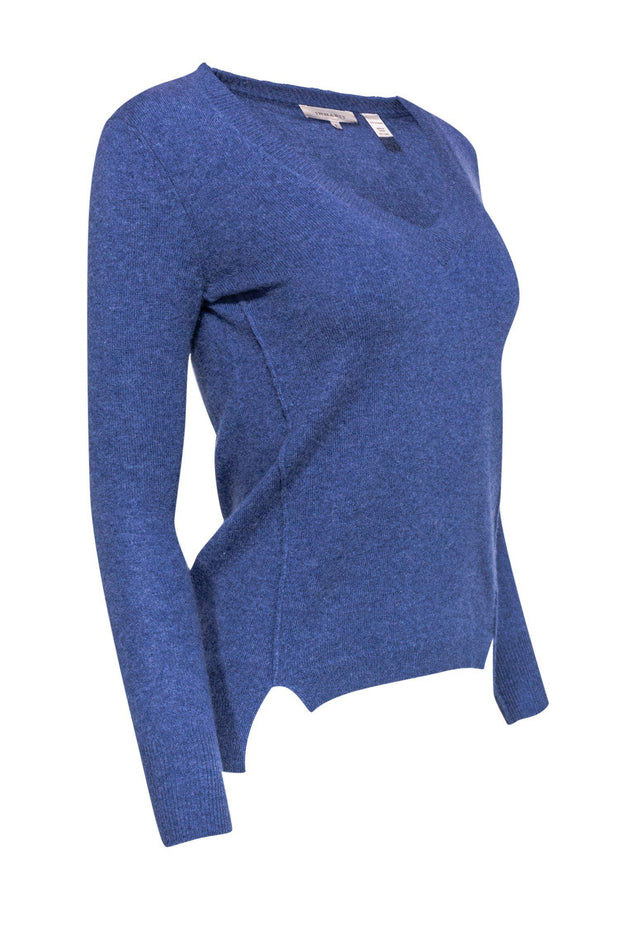 Current Boutique-Inhabit - Blue Cashmere Sweater Sz P