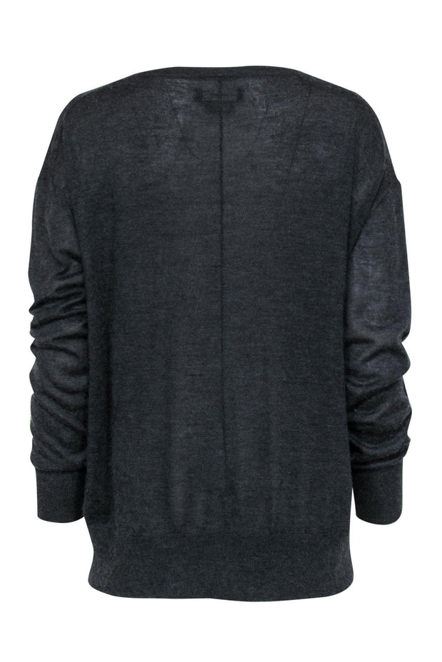 Current Boutique-Isabel Marant - Charcoal Cashmere Blend Sweater Sz 6
