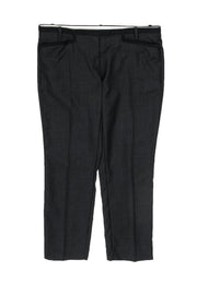 Current Boutique-Isabel Marant - Charcoal Virgin Wool Tapered Trousers Sz 2