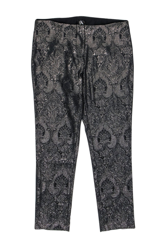 Etro Floral Tapestry Brocade Pants | Neiman Marcus