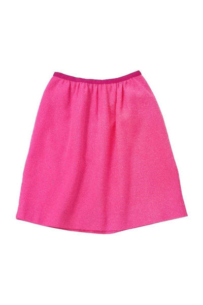 Current Boutique-J.Crew Collection - Neon Pink & Metallic Skirt Sz 2