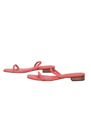 Current Boutique-Jaggar - Coral Strappy Square Toe Sandals Sz 8