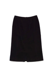 Current Boutique-Jil Sander - Brown Cashmere Skirt Sz 2