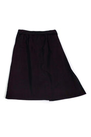 Current Boutique-Jil Sander - Purple Iridescent Miniskirt Sz 6