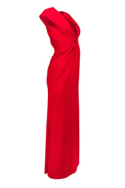 Current Boutique-Jill Jill Stuart - Red Knotted Gown Sz 0