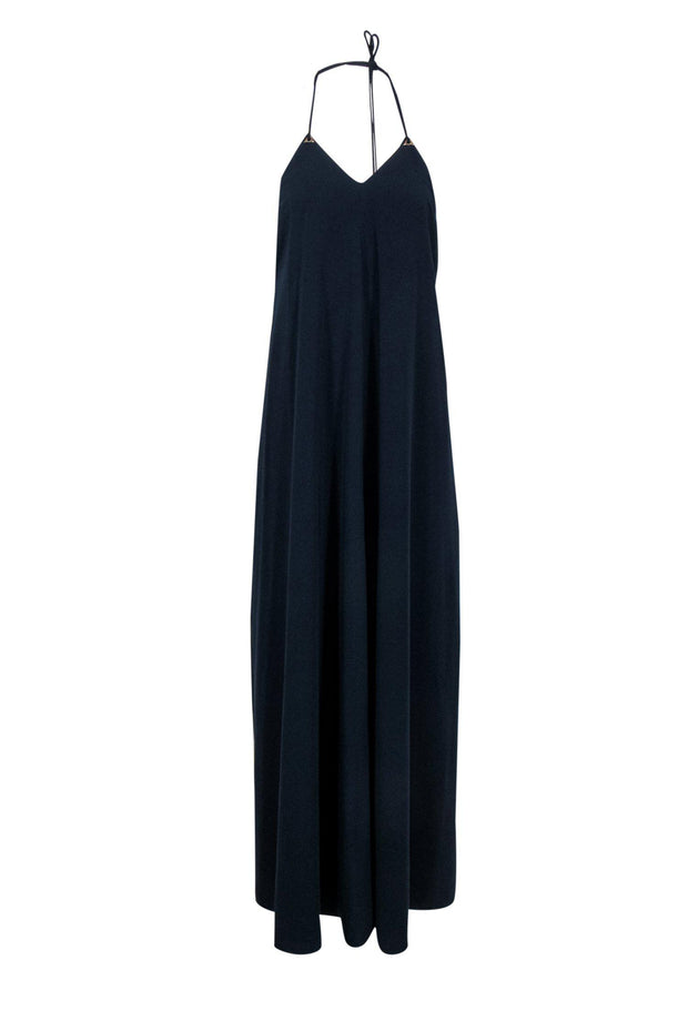 Current Boutique-Jill Stuart - Navy Shift Silhouette Maxi Gown Sz 4