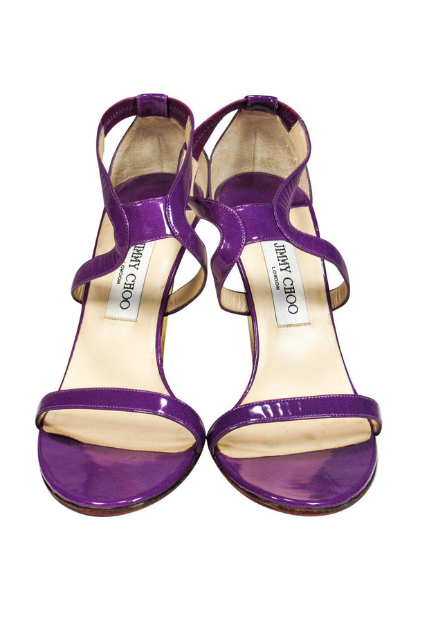 Jimmy Choo Saeda Sandal 100 in Purple | Lyst
