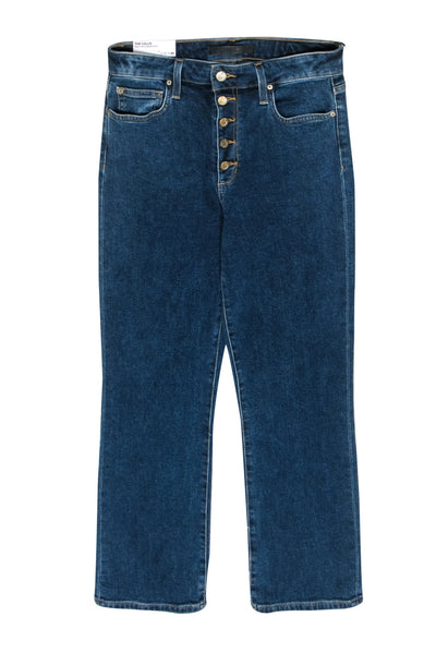Current Boutique-Joe's - Dark Wash Button Fly "Callie" High-Waist Boot Cut Jeans Sz 27