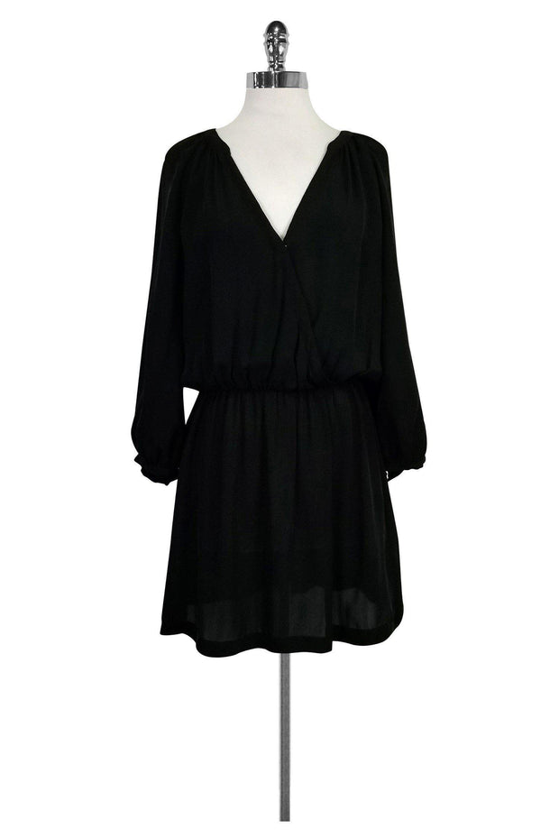 Current Boutique-Joie - Black Silk Dress Sz M