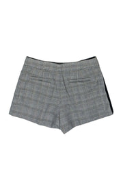 Current Boutique-Joie - Grey & Black Glen Plaid “Kevlyn” Shorts Sz 8
