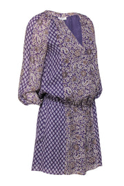 Current Boutique-Joie – Purple Paisley Print Dress Sz XXS