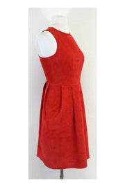 Current Boutique-Joie - Red Suede Sleeveless Dress Sz XS