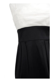 Current Boutique-Jones New York - Black & White Colorblock Dress Sz 2