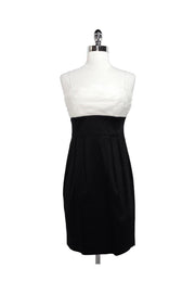 Current Boutique-Jones New York - Black & White Colorblock Dress Sz 2