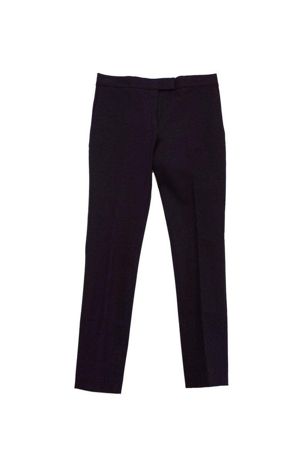 Current Boutique-Joseph - Dark Purple Finley Gabardine Trousers Sz 0