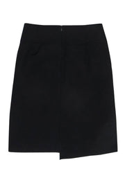 Current Boutique-Karen Millen - Black Utility-Style Midi Skirt Sz 4