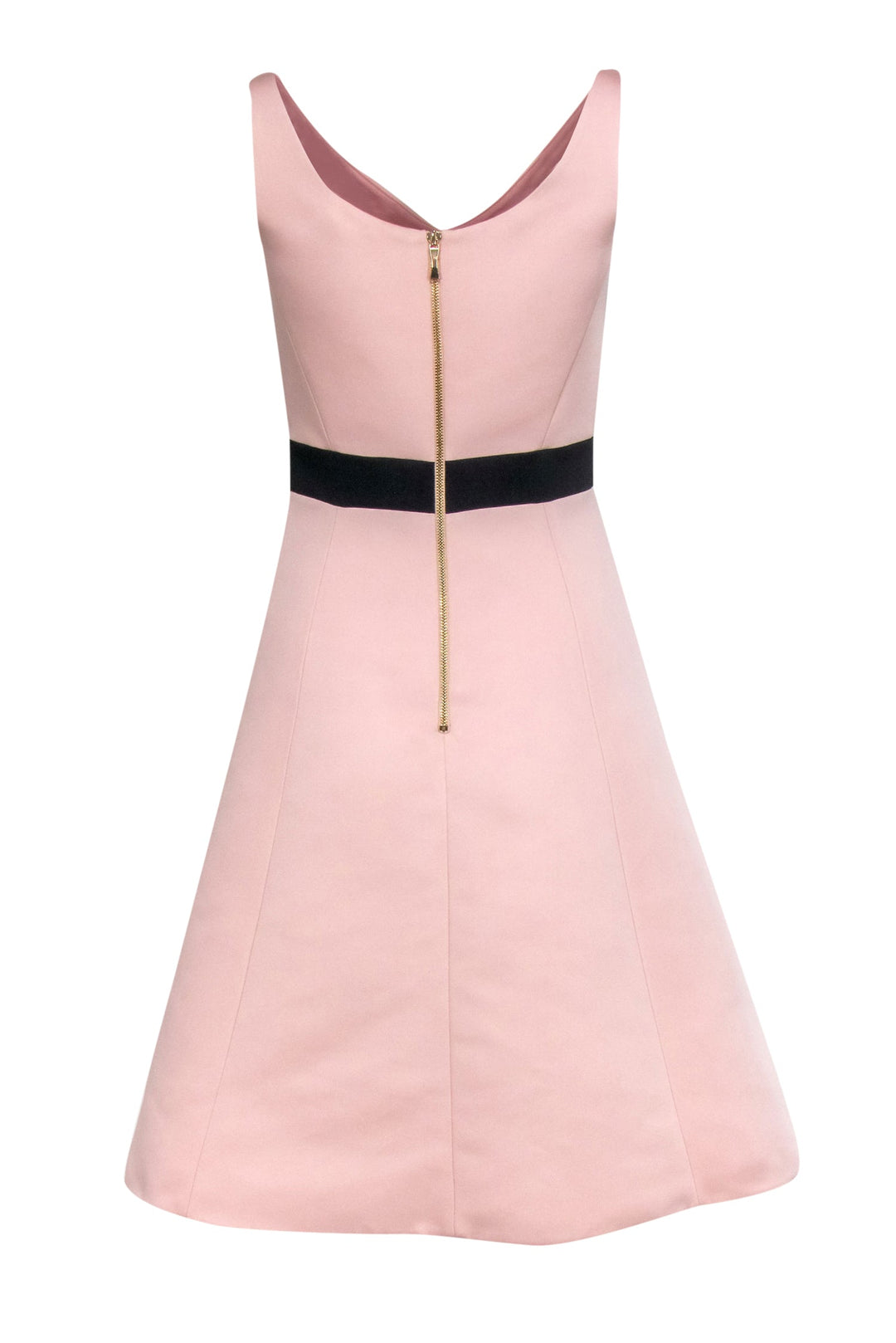 KATE sale SPADE Pink Black Stallion Crepe 4 Dress