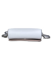 Current Boutique-Kate Spade - Beige & White "Cameron Small" Flap Crossbody