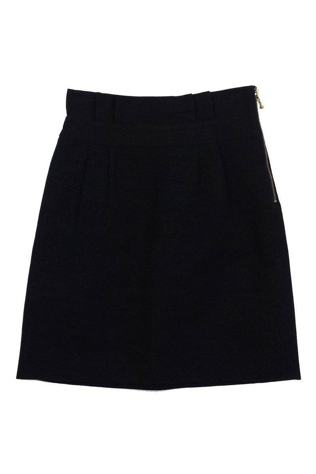 Current Boutique-Kate Spade - Black Cotton Skirt Sz 0