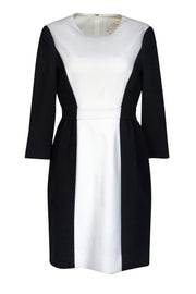 Current Boutique-Kate Spade - Black & Cream Fit & Flare Dress Sz 6