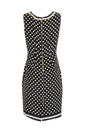 Current Boutique-Kate Spade - Black & Cream Polka Dot Silk Dress Sz 10