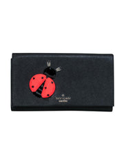 Current Boutique-Kate Spade - Black Jeweled Ladybug Clutch