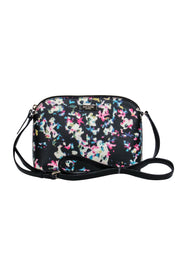 Current Boutique-Kate Spade - Black & Multicolor Abstract Print Crossbody Purse