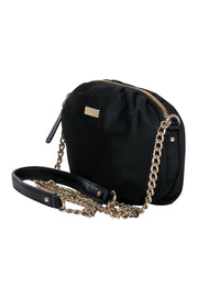 Current Boutique-Kate Spade - Black Nylon Mini Chain Strap Crossbody