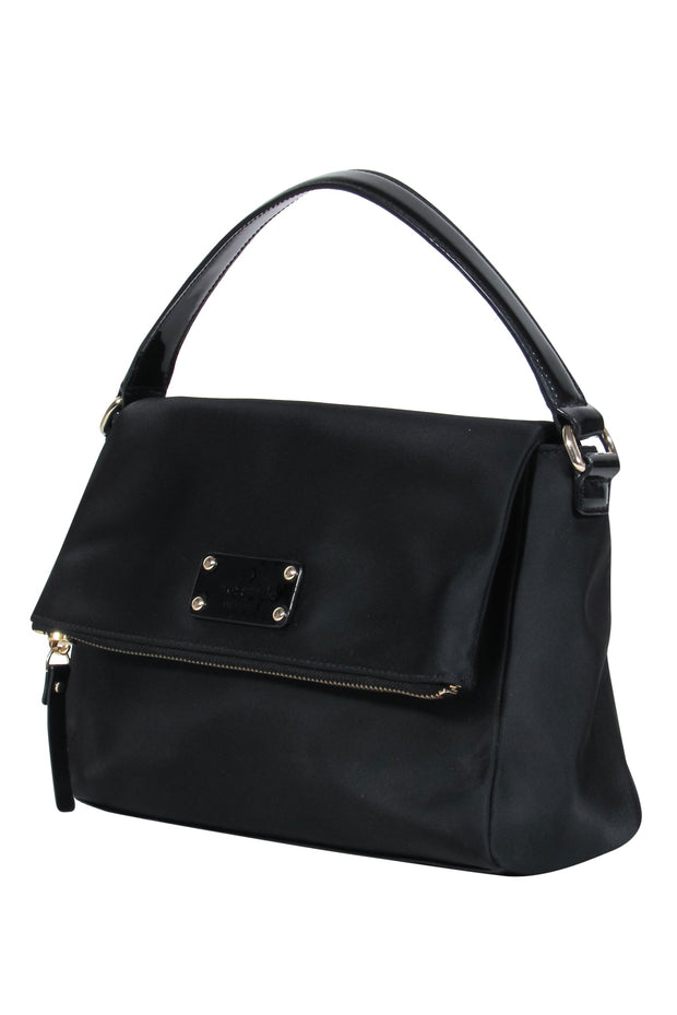 Kate Spade Shiny Medium Bag - Black. Christmas gifts. | eBay