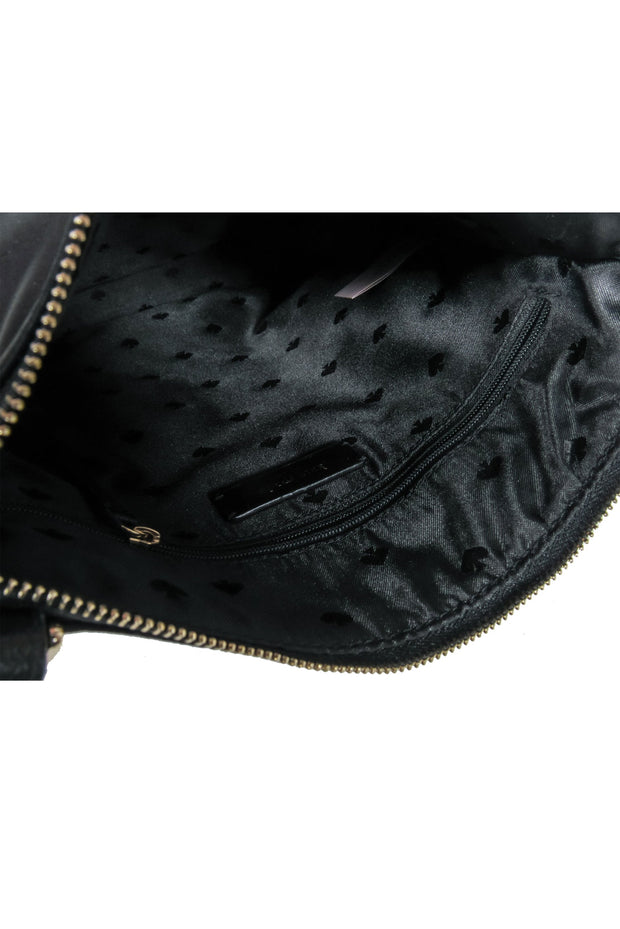 Current Boutique-Kate Spade - Black Nylon Small Square Crossbody Bag