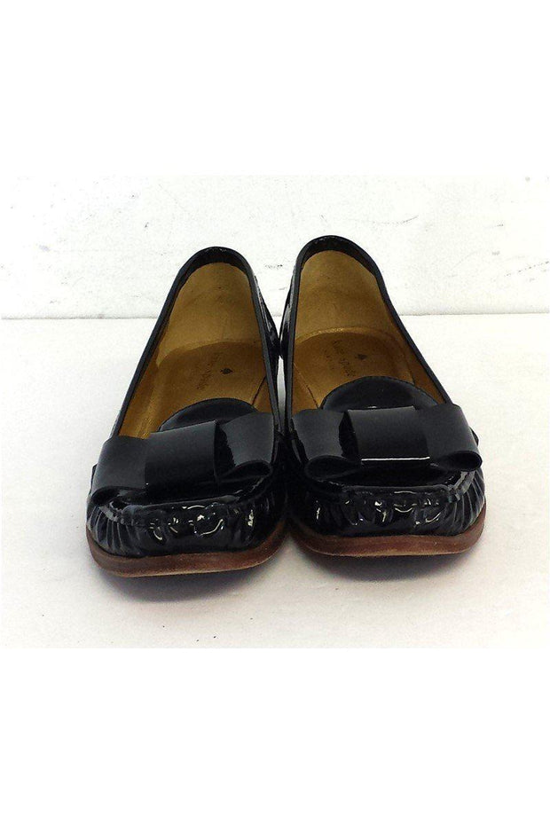 Current Boutique-Kate Spade - Black Patent Leather Loafers Sz 6
