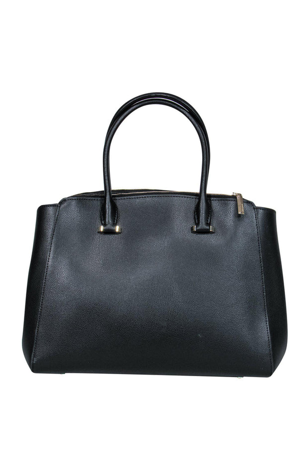 Current Boutique-Kate Spade - Black Pebbled Leather Convertible Crossbody Tote