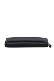 Current Boutique-Kate Spade - Black Pebbled Leather Zip-Around Wallet