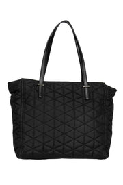 Current Boutique-Kate Spade - Black Quilted Tote