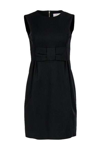 Current Boutique-Kate Spade - Black Sheath Dress w/ Bow Waist Sz 4