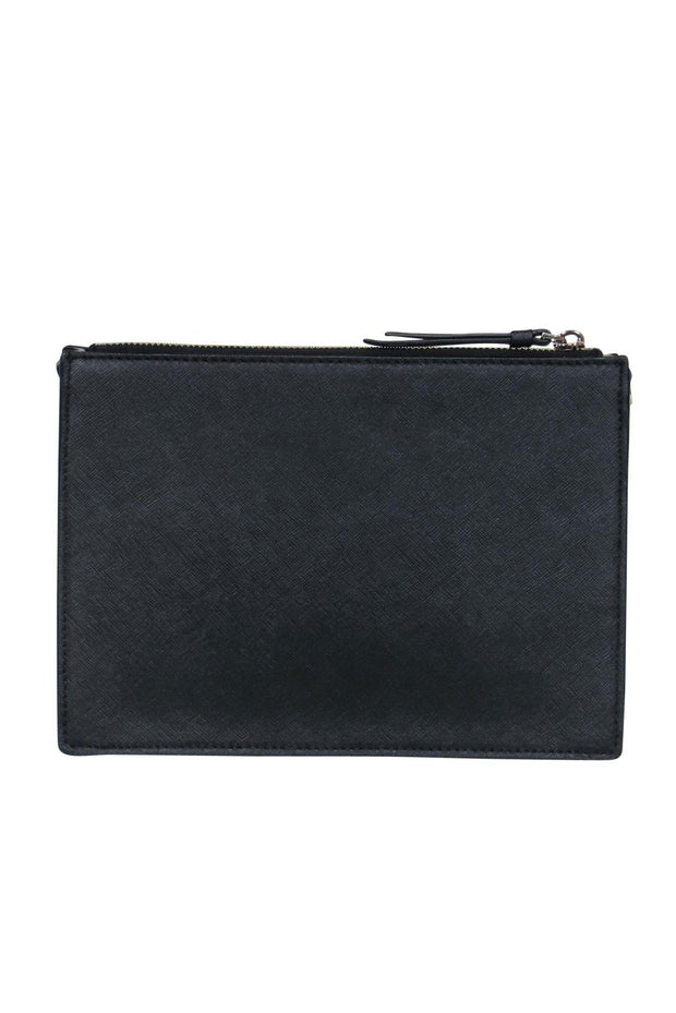 Current Boutique-Kate Spade - Black Textured Square Crossbody Bag
